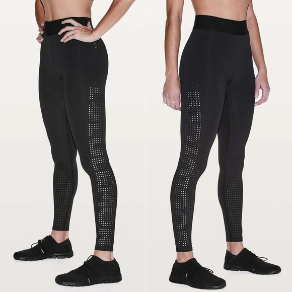 Lululemon Ride & Reflect Tight 28" *lululemon X SoulCycle Black 27290 - Picture 1 of 11